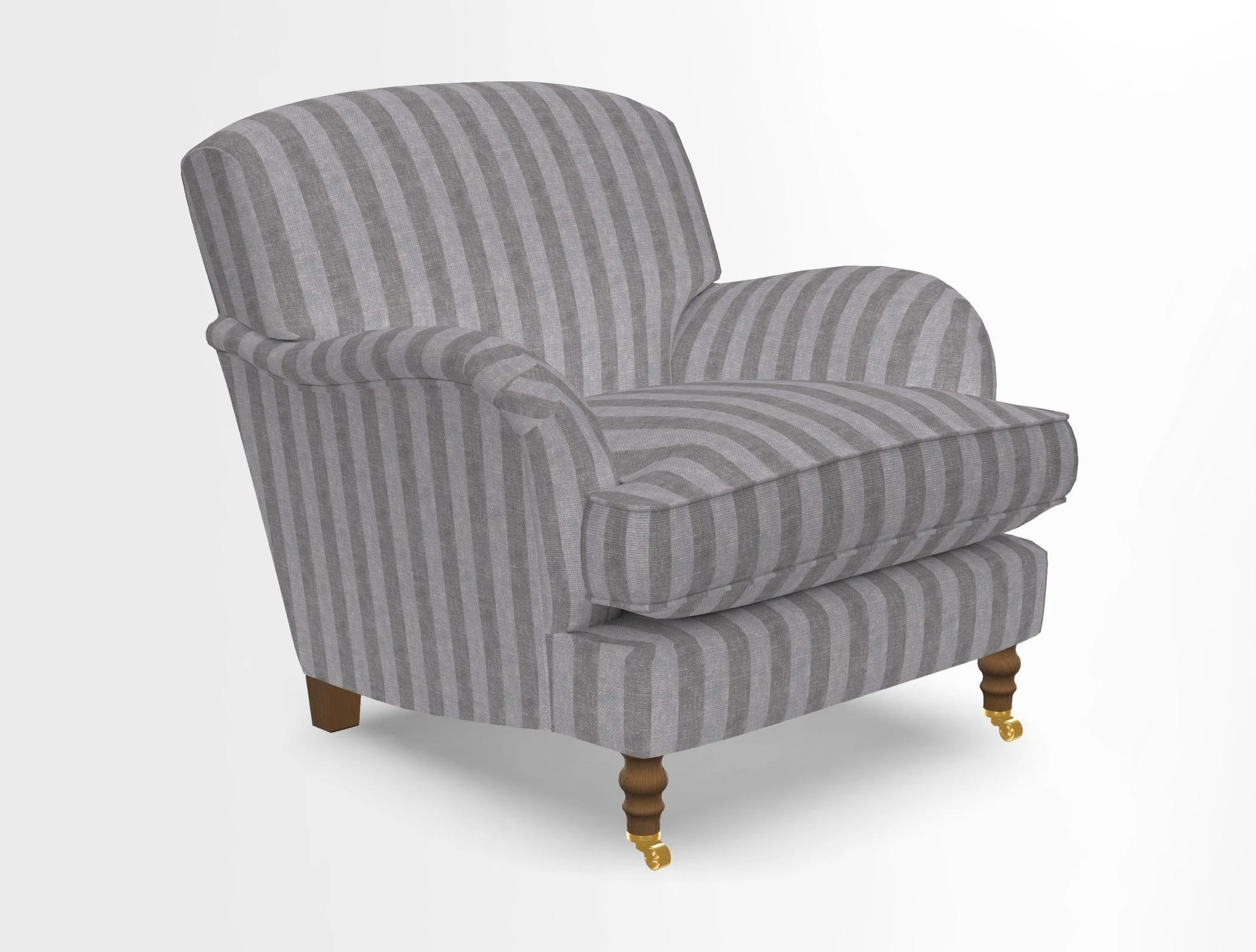 Kentwell Chair in Caroline Maria Applebee Collage Wildflowers with fringe in Sophie Bullion Currant