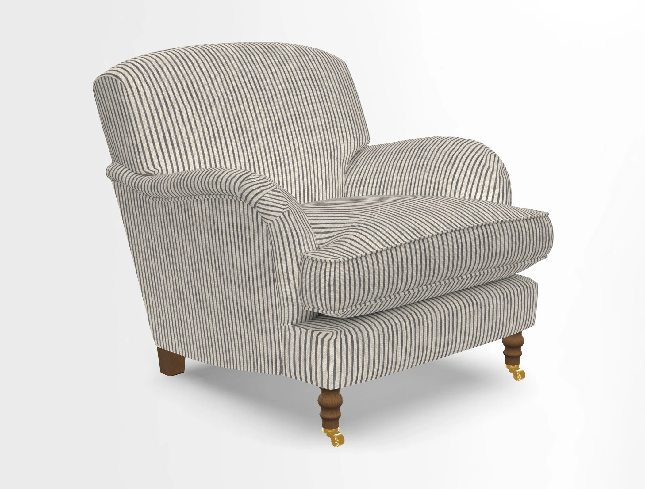 Kentwell Chair in Caroline Maria Applebee Collage Wildflowers with fringe in Sophie Bullion Currant
