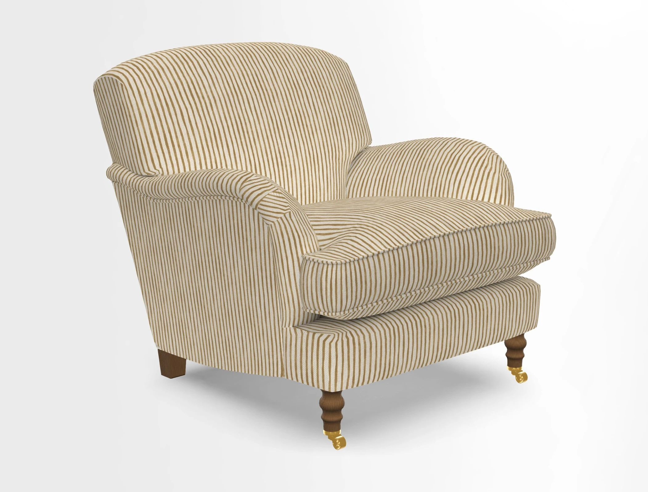 Kentwell Chair in Caroline Maria Applebee Collage Wildflowers with fringe in Sophie Bullion Currant