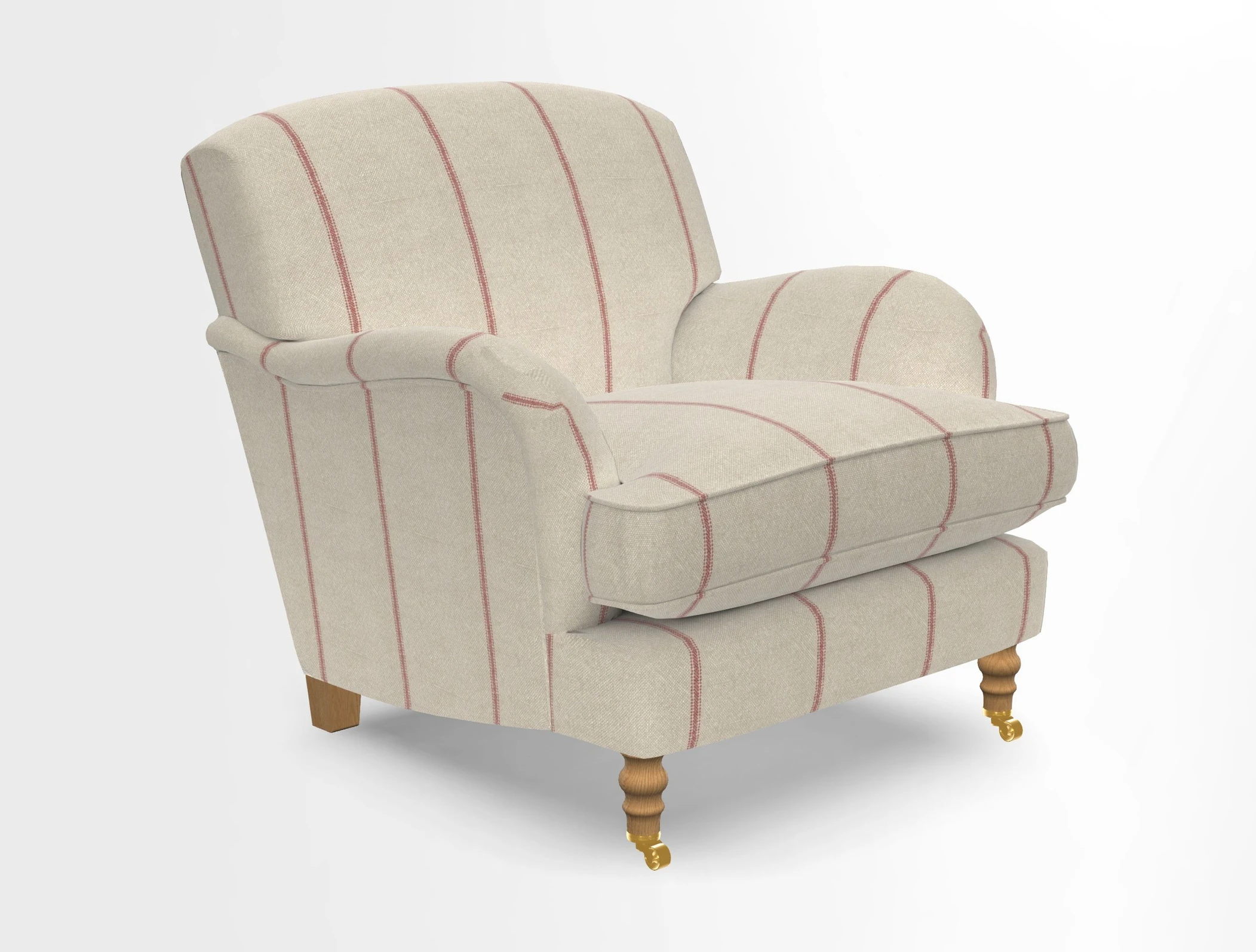Kentwell Chair in Caroline Maria Applebee Collage Wildflowers with fringe in Sophie Bullion Currant