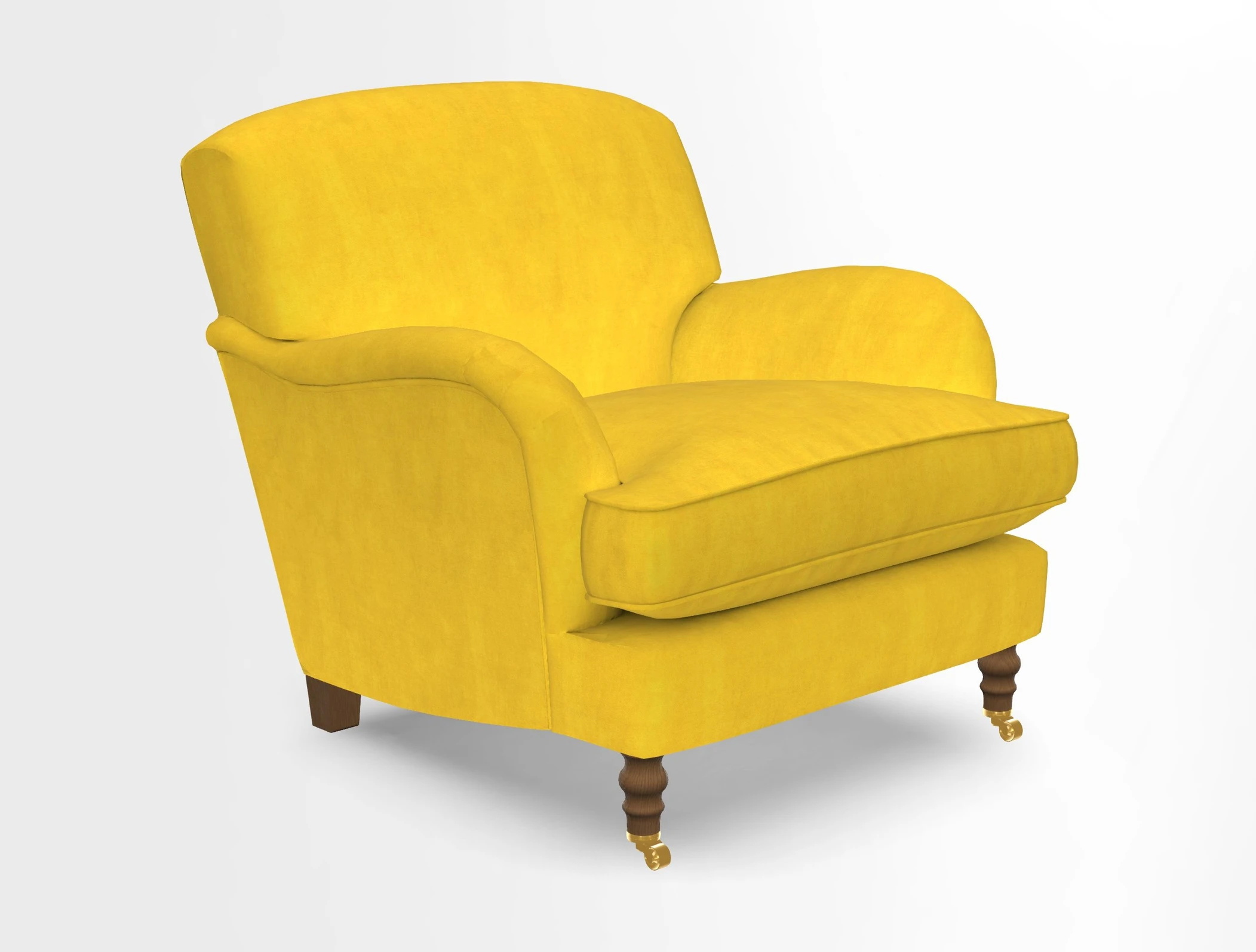 Kentwell Chair in Caroline Maria Applebee Collage Wildflowers with fringe in Sophie Bullion Currant