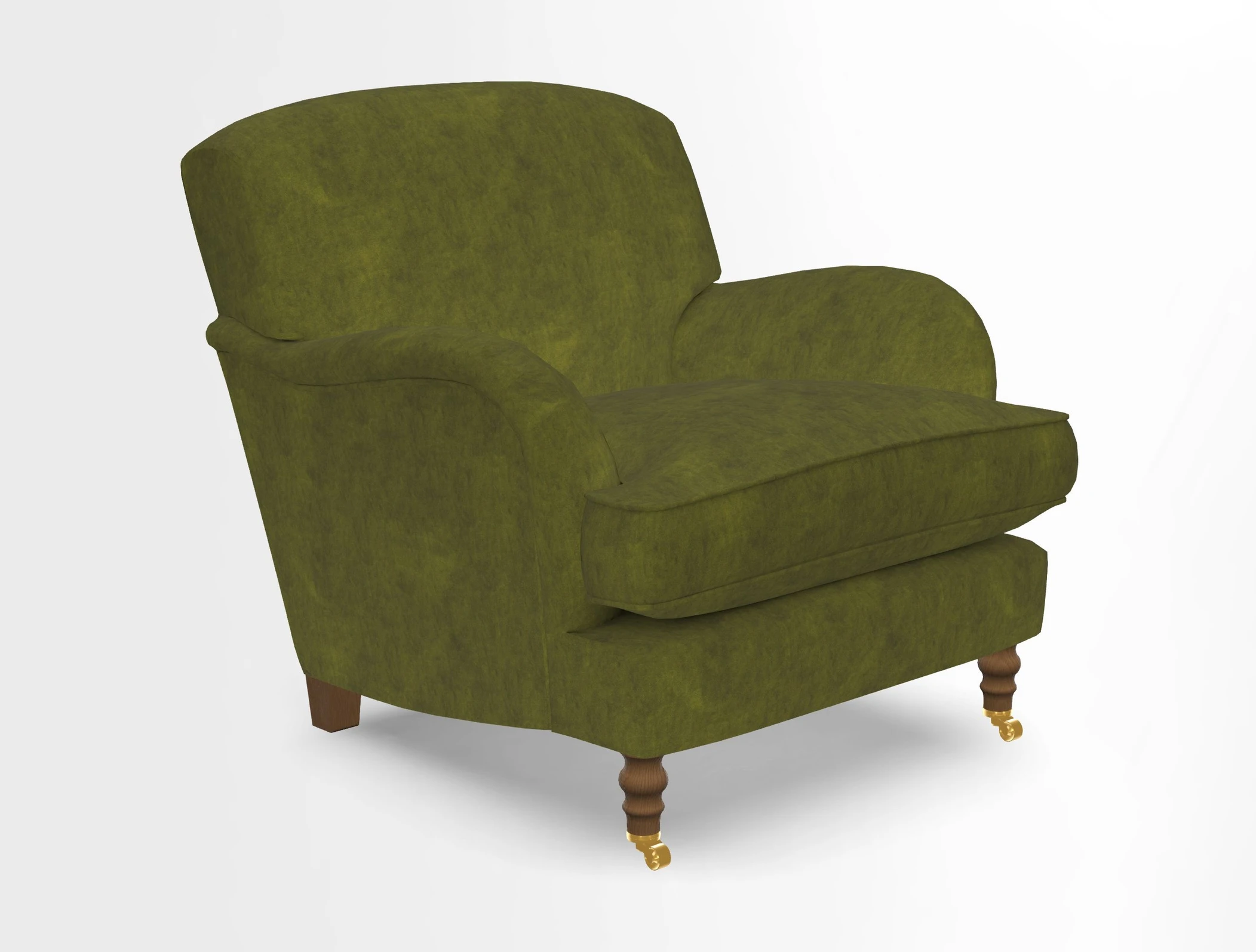 Kentwell Chair in Caroline Maria Applebee Collage Wildflowers with fringe in Sophie Bullion Currant
