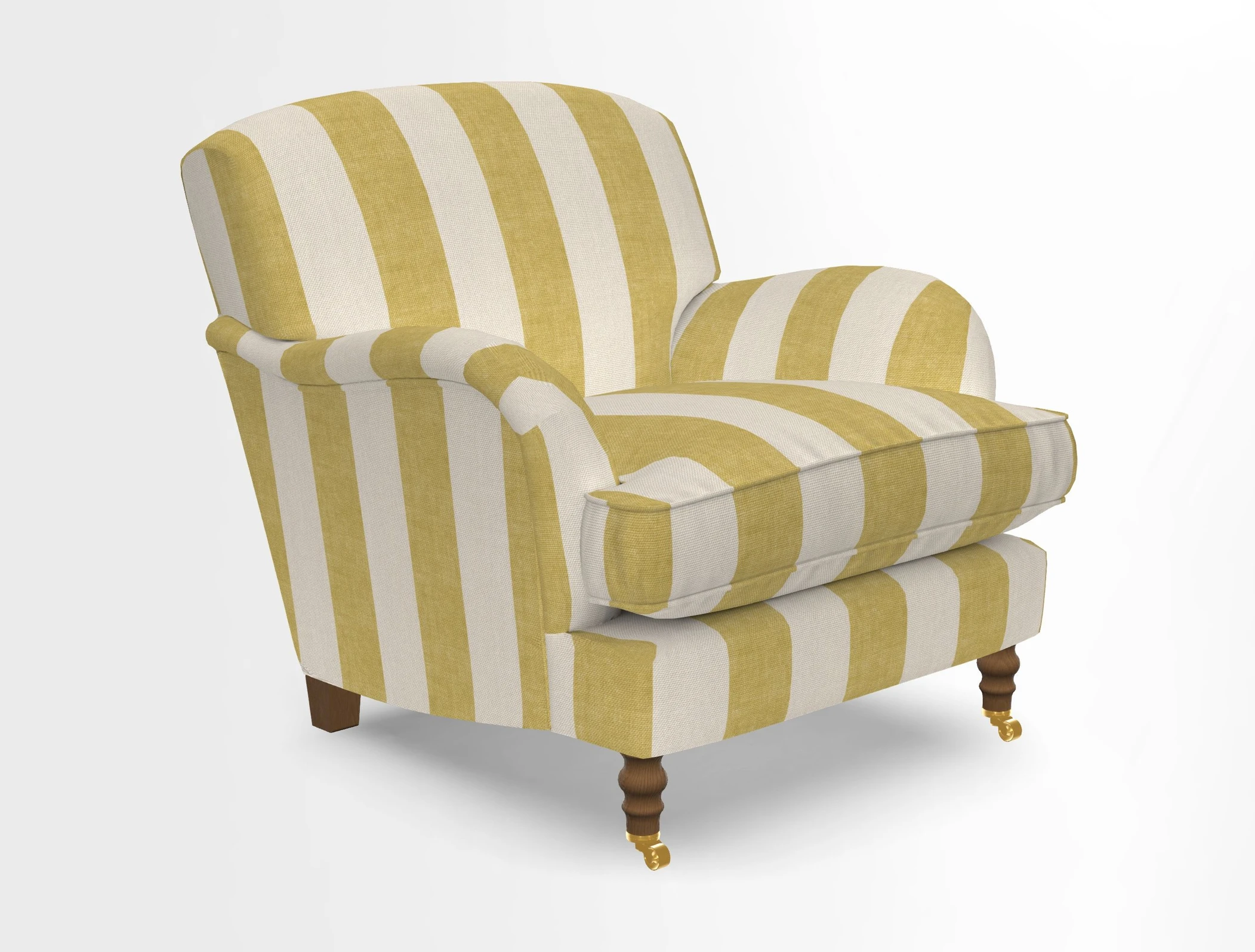 Kentwell Chair in Caroline Maria Applebee Collage Wildflowers with fringe in Sophie Bullion Currant
