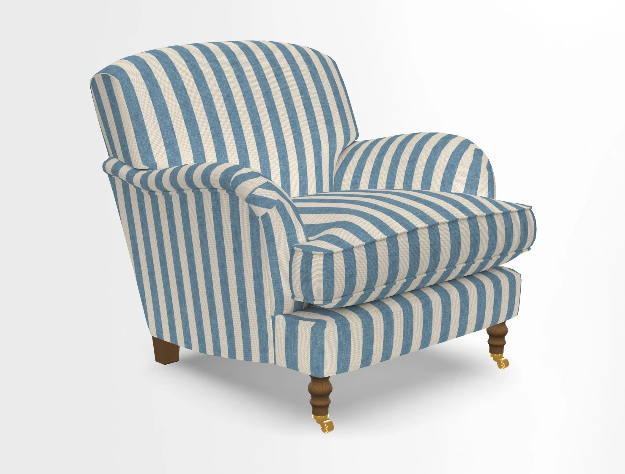 Kentwell Chair in Caroline Maria Applebee Collage Wildflowers with fringe in Sophie Bullion Currant