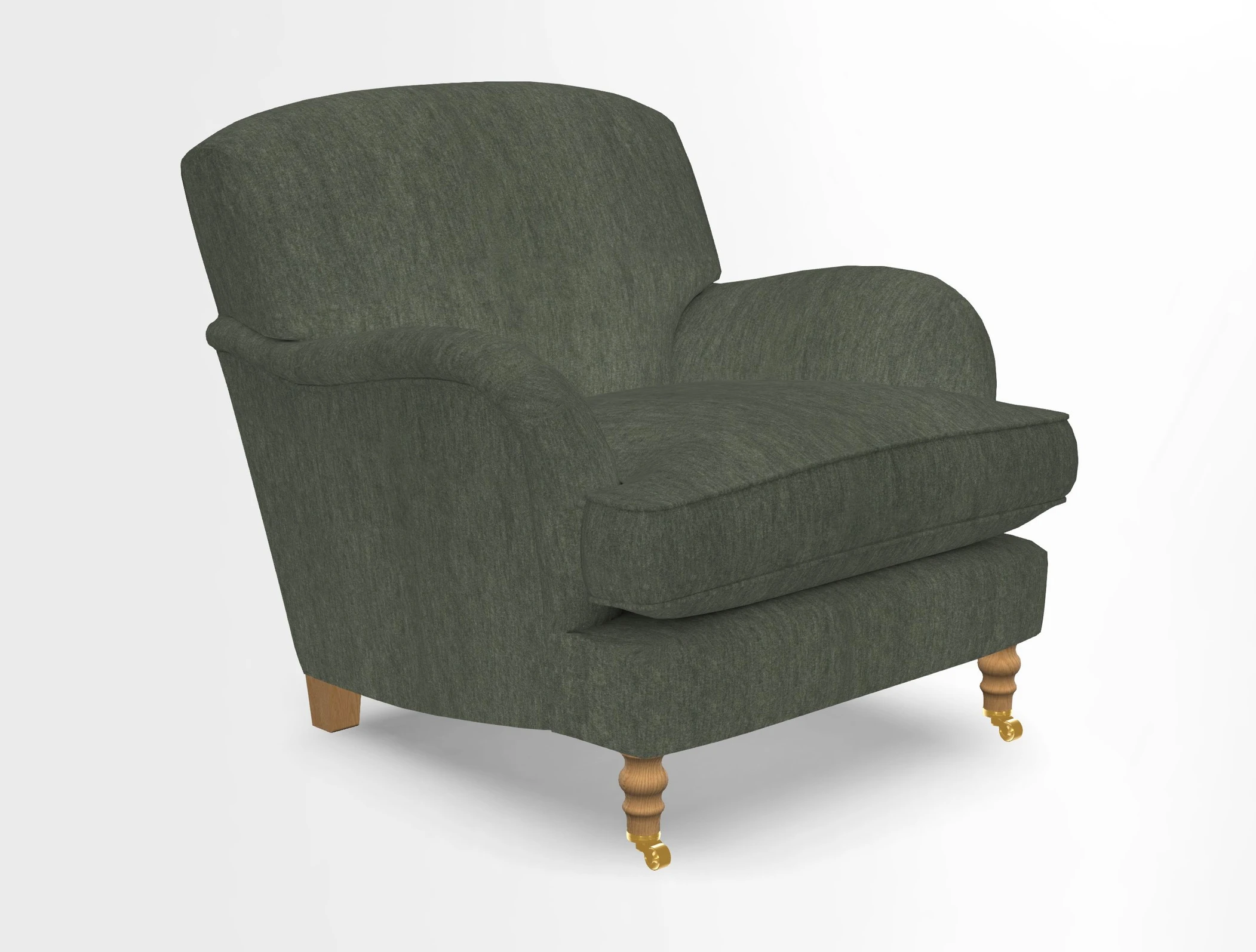 Kentwell Chair in Caroline Maria Applebee Collage Wildflowers with fringe in Sophie Bullion Currant