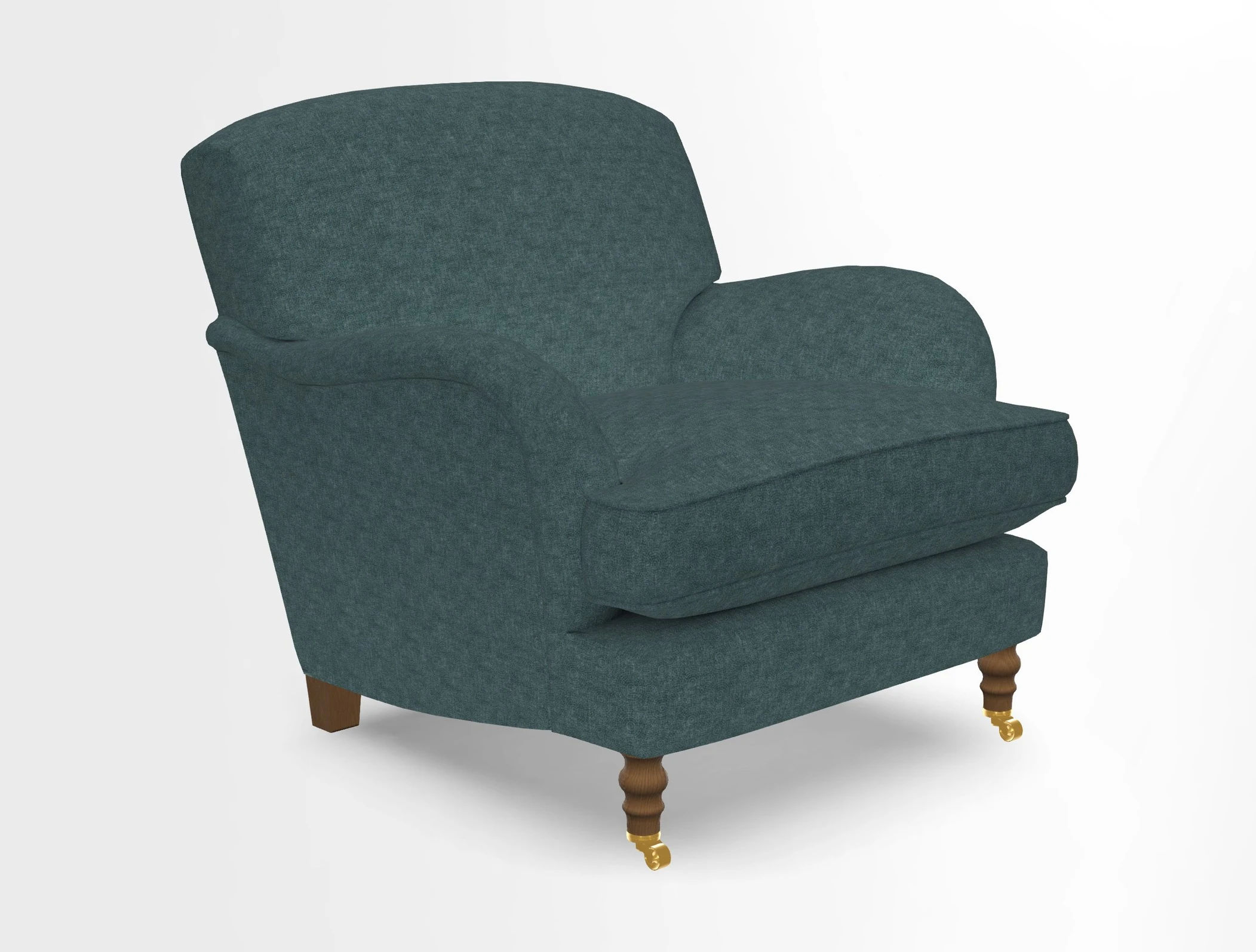 Kentwell Chair in Caroline Maria Applebee Collage Wildflowers with fringe in Sophie Bullion Currant