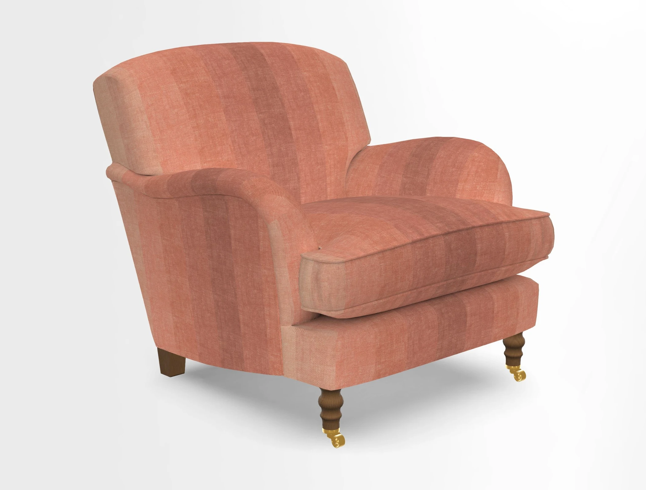 Kentwell Chair in Caroline Maria Applebee Collage Wildflowers with fringe in Sophie Bullion Currant