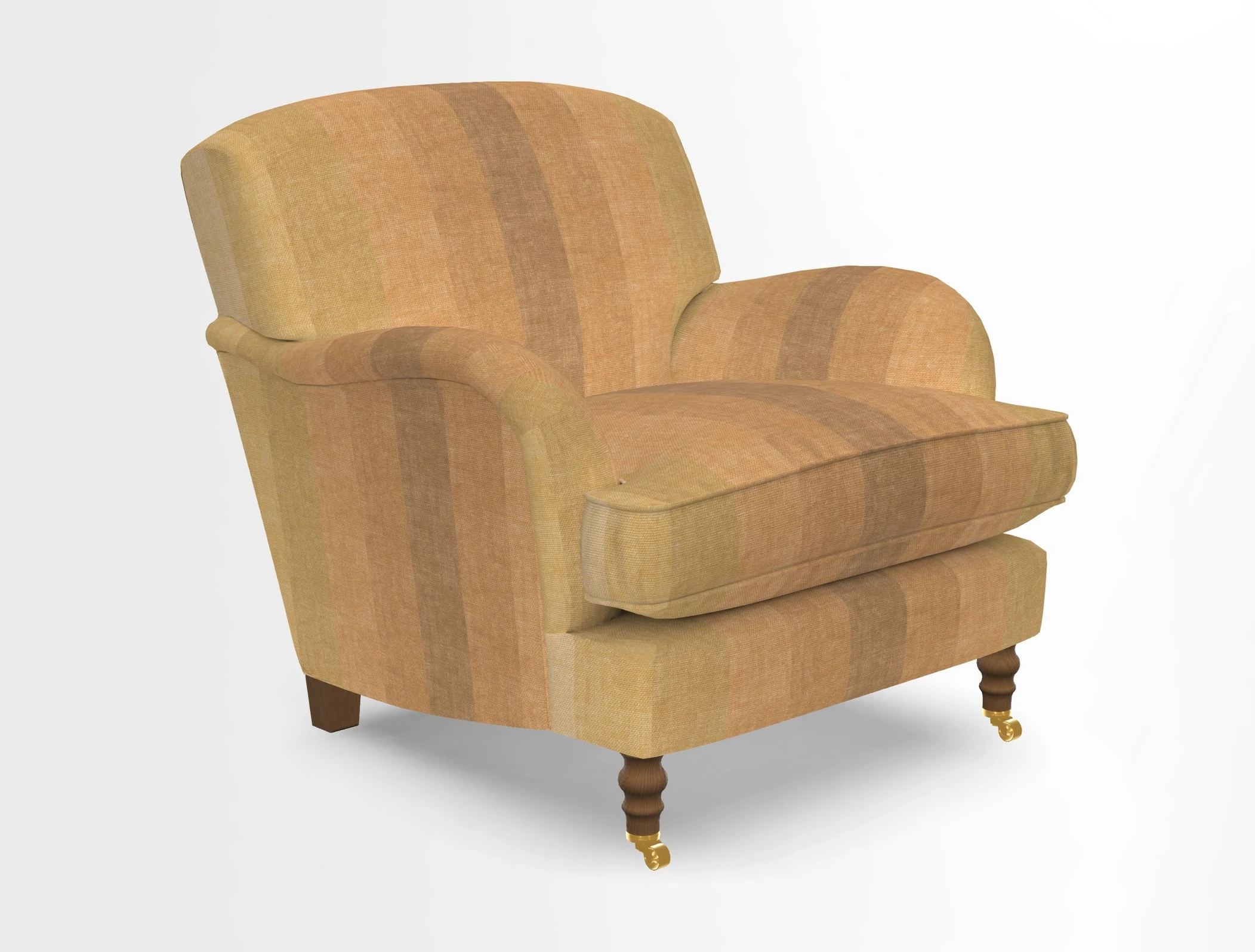 Kentwell Chair in Caroline Maria Applebee Collage Wildflowers with fringe in Sophie Bullion Currant