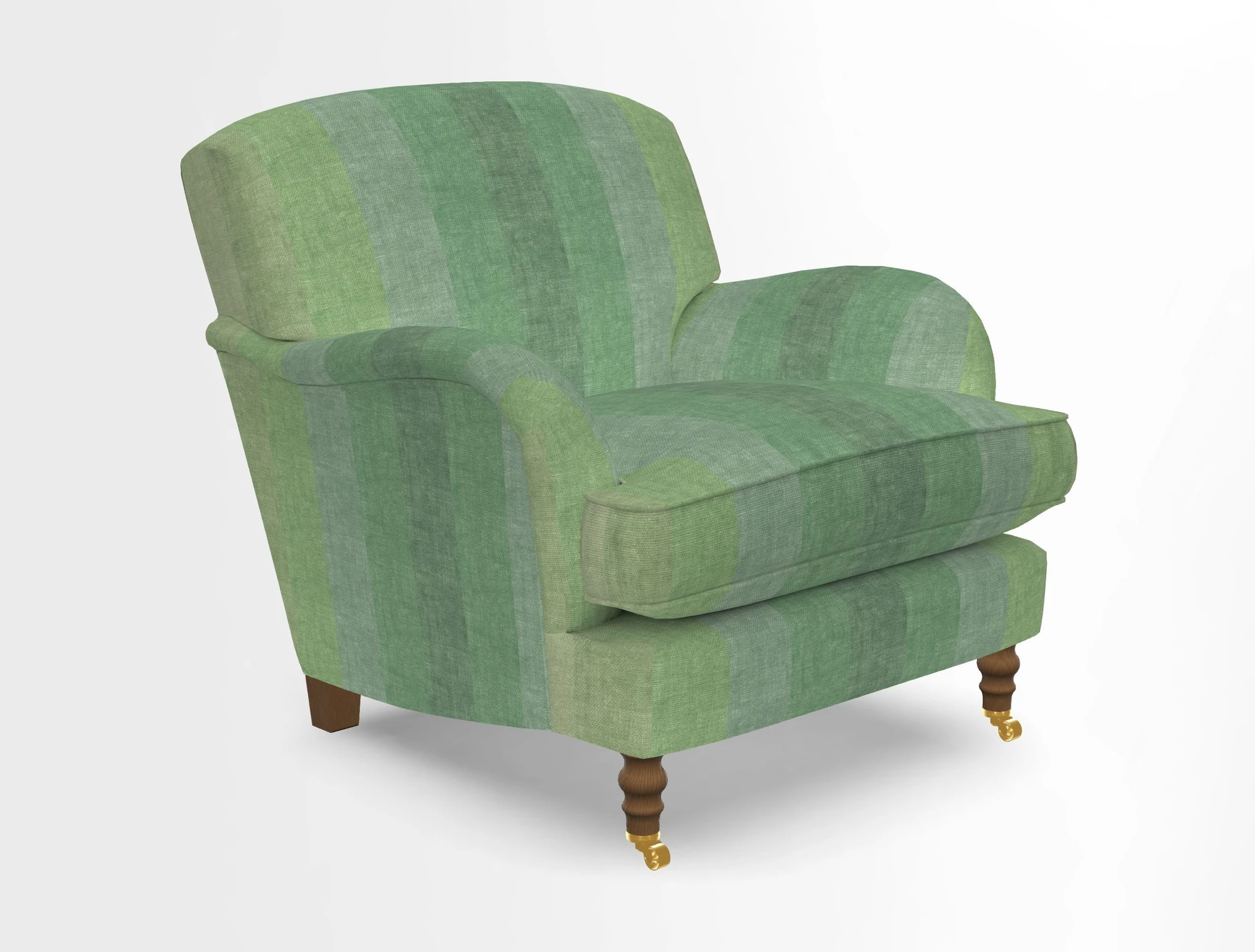 Kentwell Chair in Caroline Maria Applebee Collage Wildflowers with fringe in Sophie Bullion Currant
