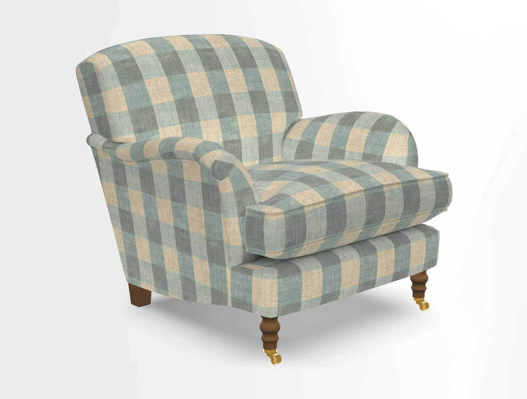 Kentwell Chair in Caroline Maria Applebee Collage Wildflowers with fringe in Sophie Bullion Currant