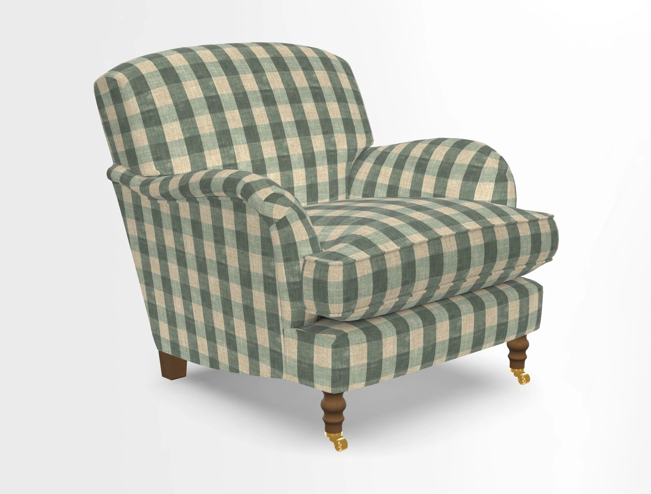 Kentwell Chair in Caroline Maria Applebee Collage Wildflowers with fringe in Sophie Bullion Currant