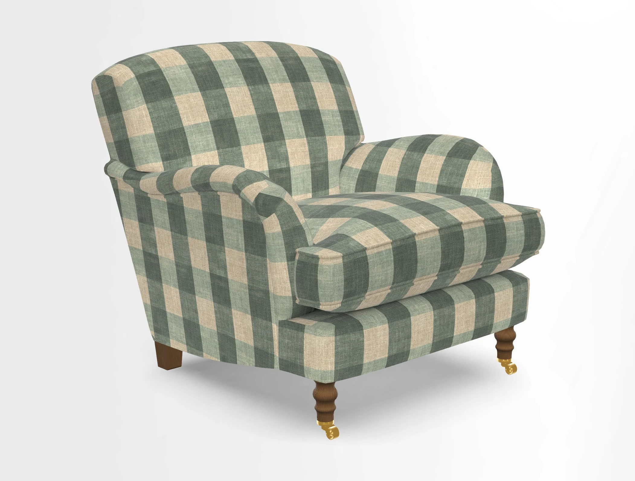 Kentwell Chair in Caroline Maria Applebee Collage Wildflowers with fringe in Sophie Bullion Currant