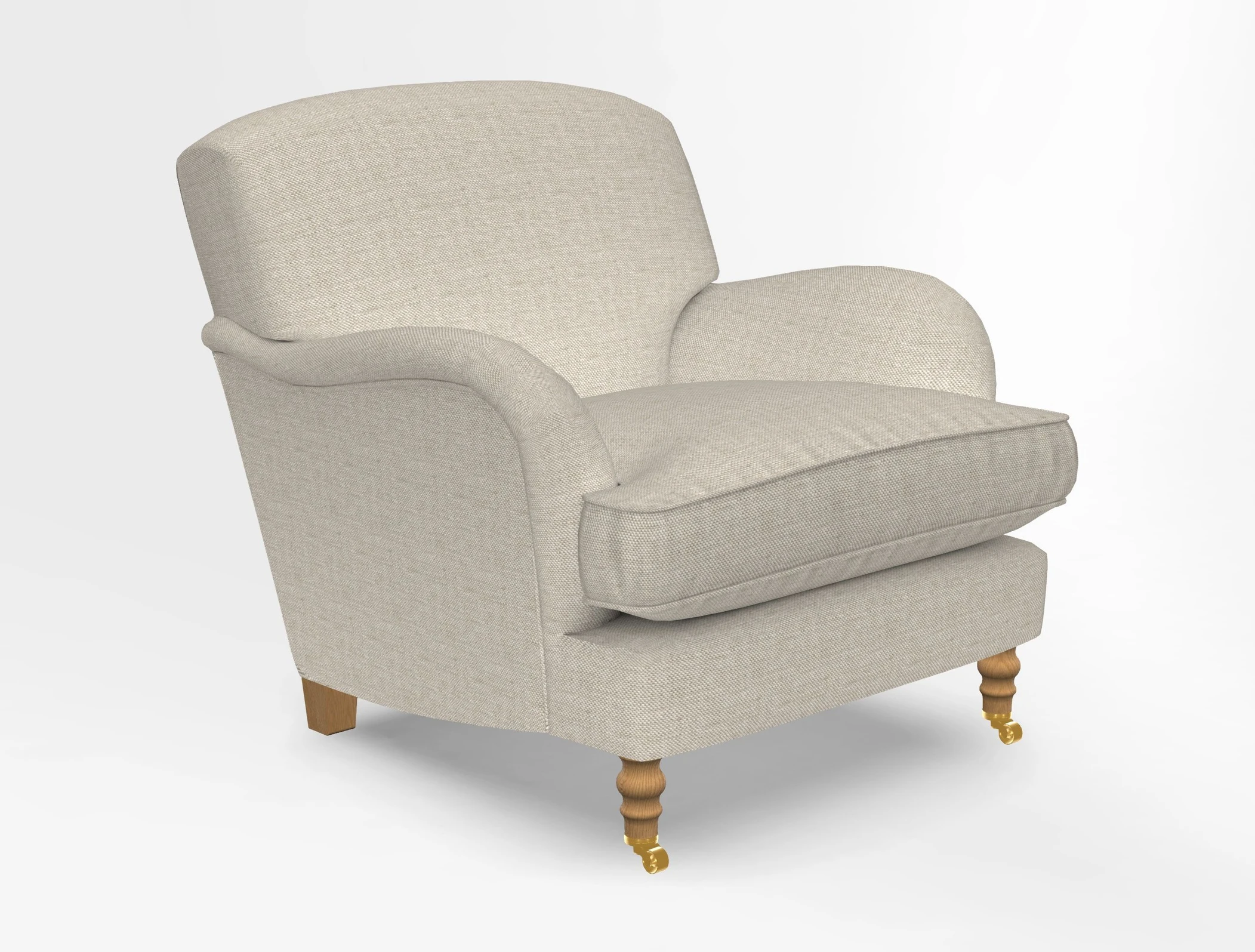 Kentwell Chair in Caroline Maria Applebee Collage Wildflowers with fringe in Sophie Bullion Currant