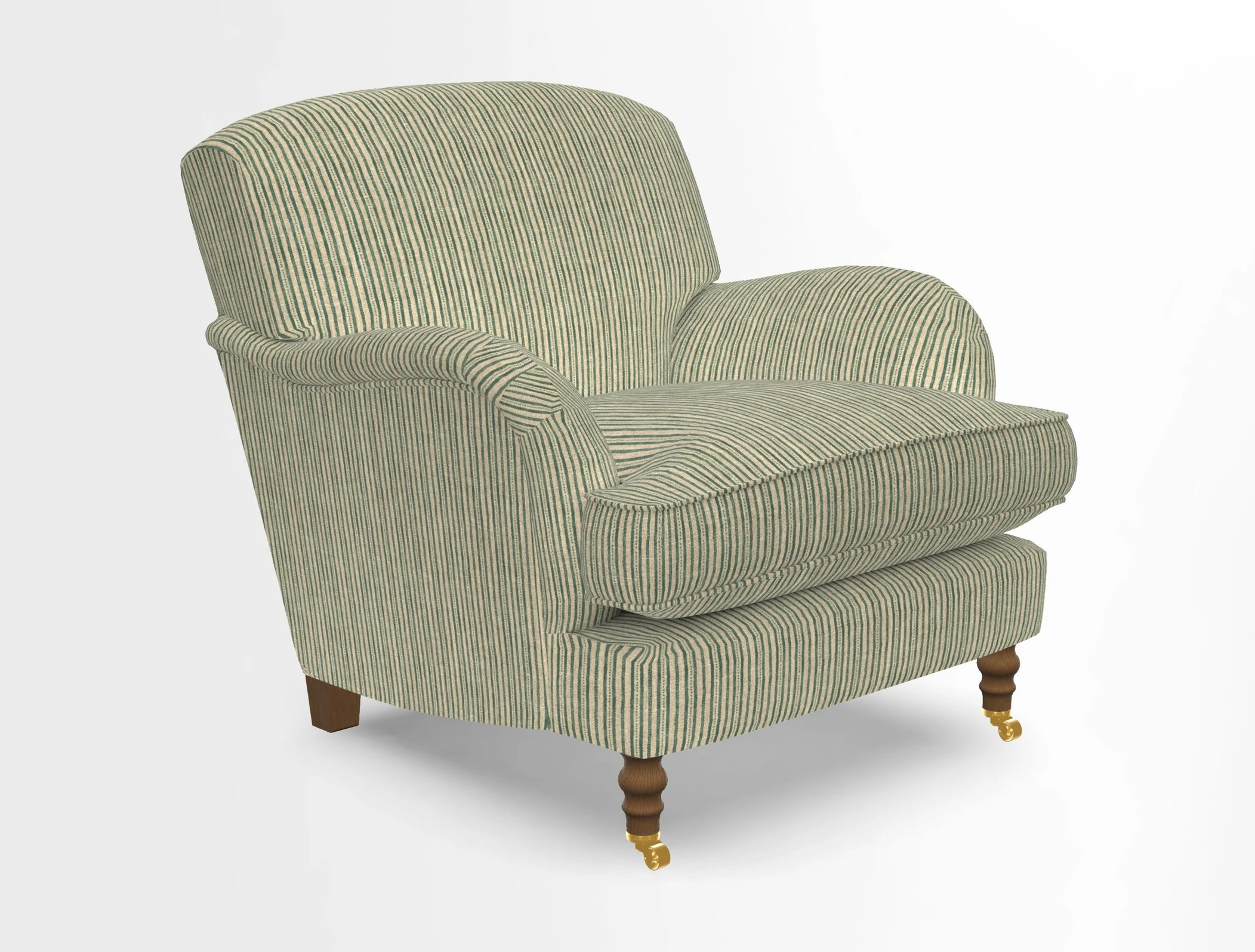 Kentwell Chair in Caroline Maria Applebee Collage Wildflowers with fringe in Sophie Bullion Currant