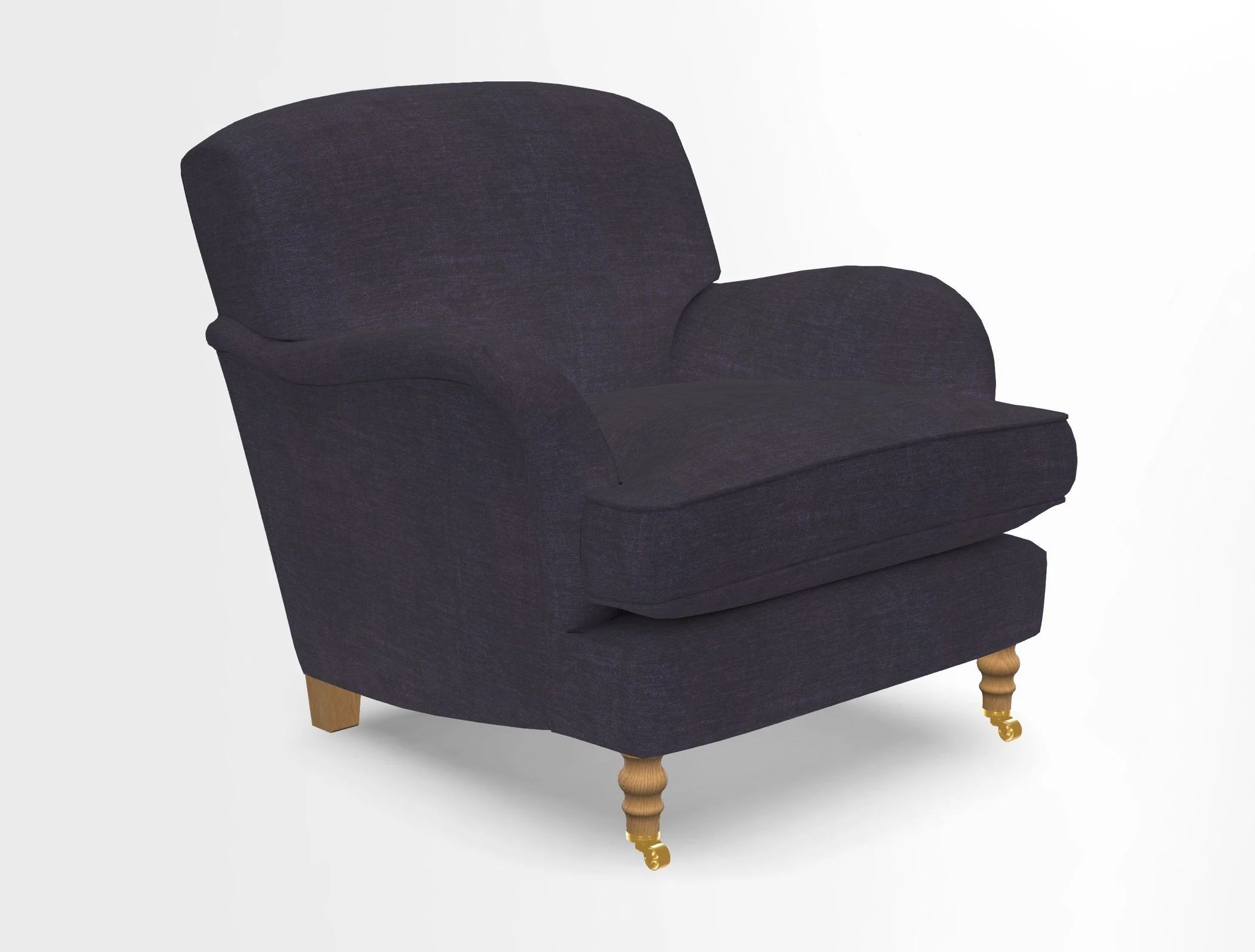 Kentwell Chair in Caroline Maria Applebee Collage Wildflowers with fringe in Sophie Bullion Currant