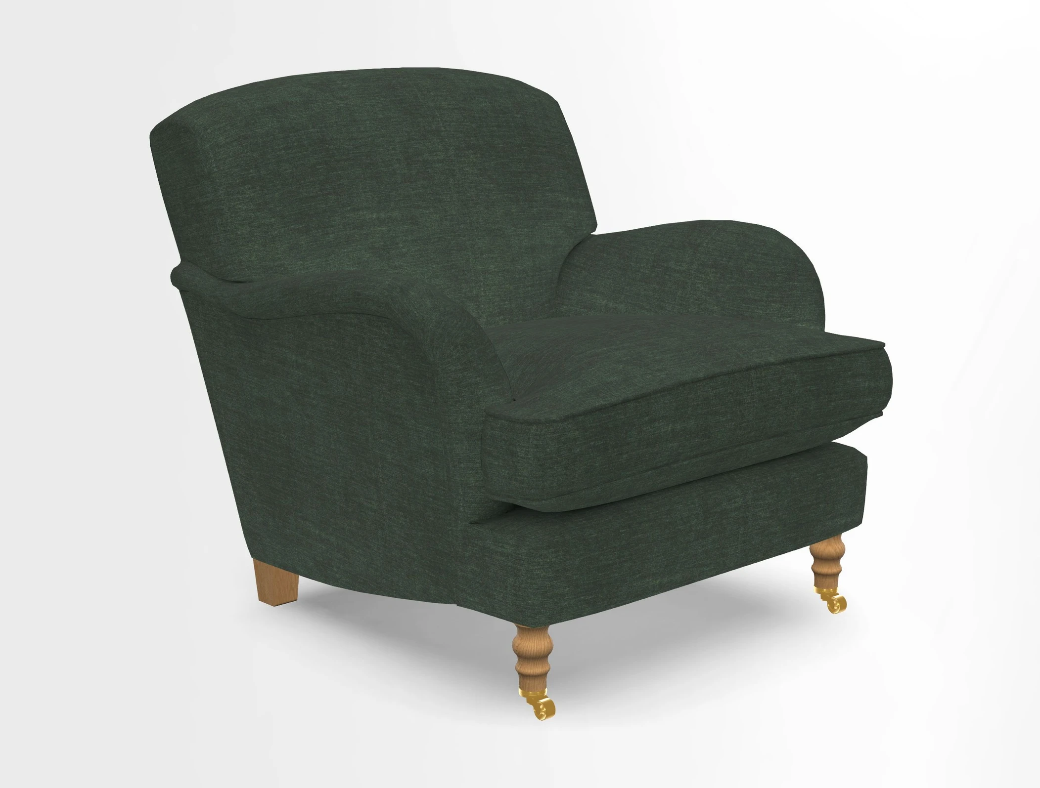 Kentwell Chair in Caroline Maria Applebee Collage Wildflowers with fringe in Sophie Bullion Currant