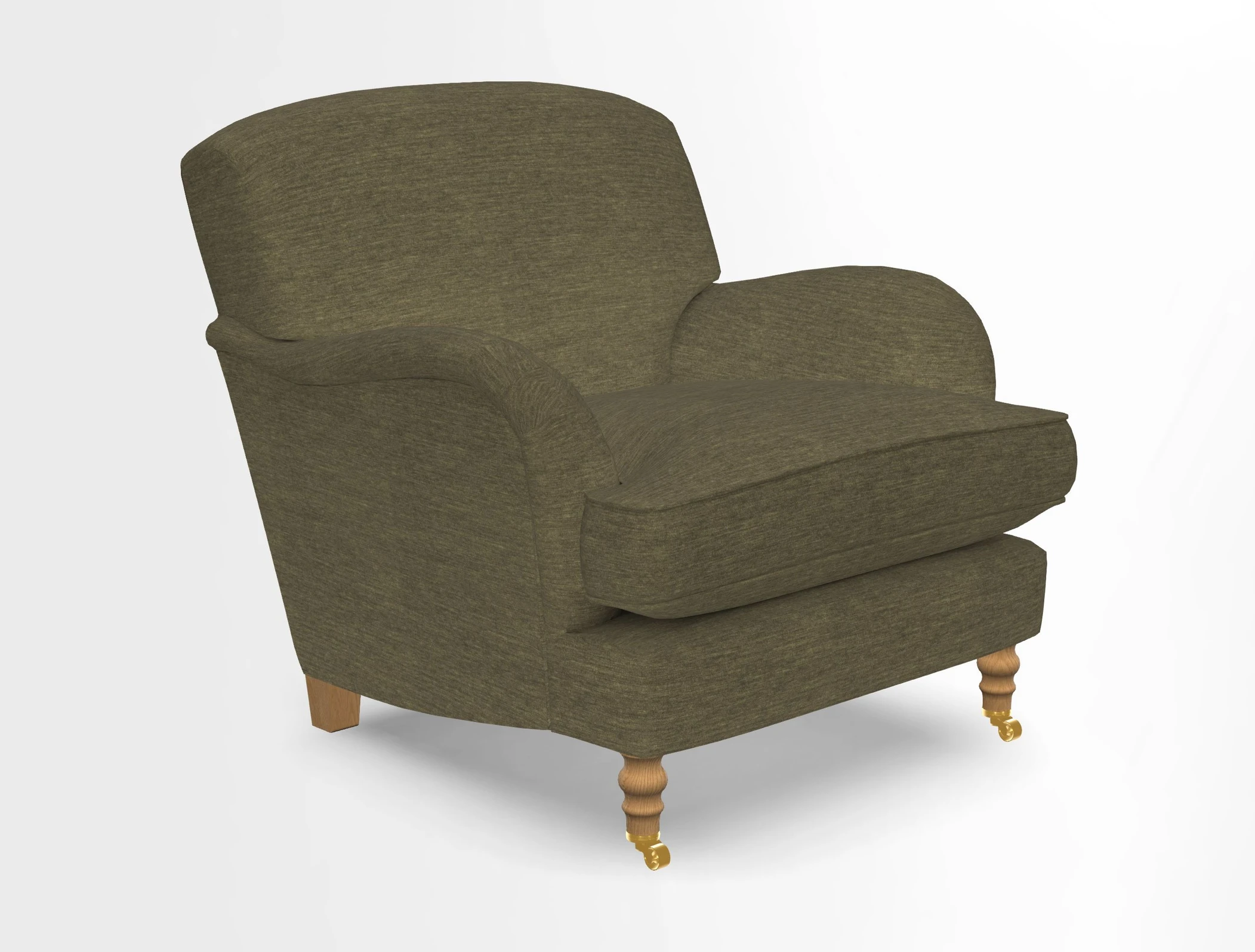 Kentwell Chair in Caroline Maria Applebee Collage Wildflowers with fringe in Sophie Bullion Currant