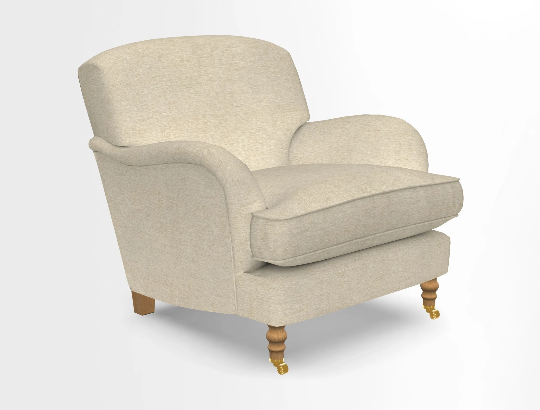 Kentwell Chair in Caroline Maria Applebee Collage Wildflowers with fringe in Sophie Bullion Currant