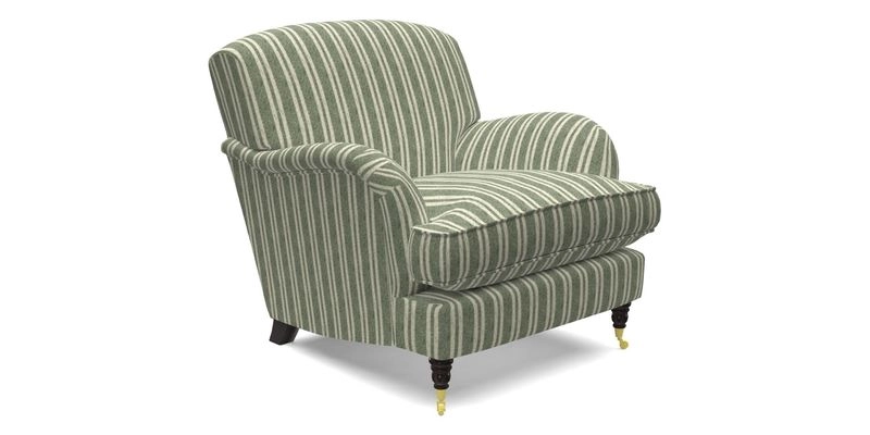 Kentwell Chair in Caroline Maria Applebee Collage Wildflowers with fringe in Sophie Bullion Currant