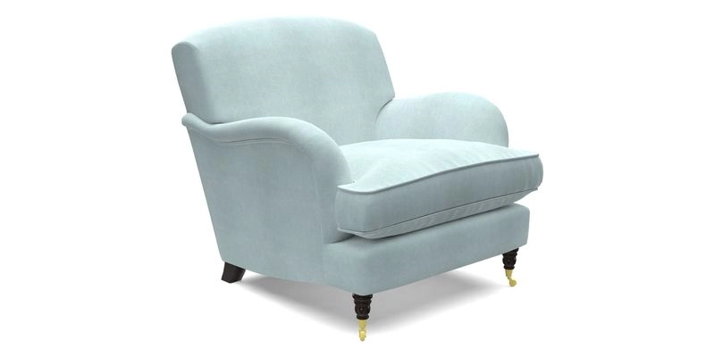 Kentwell Chair in Caroline Maria Applebee Collage Wildflowers with fringe in Sophie Bullion Currant