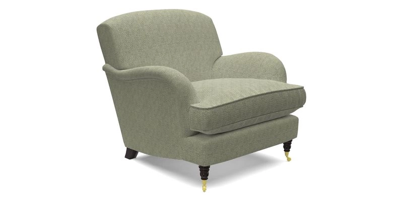 Kentwell Chair in Caroline Maria Applebee Collage Wildflowers with fringe in Sophie Bullion Currant