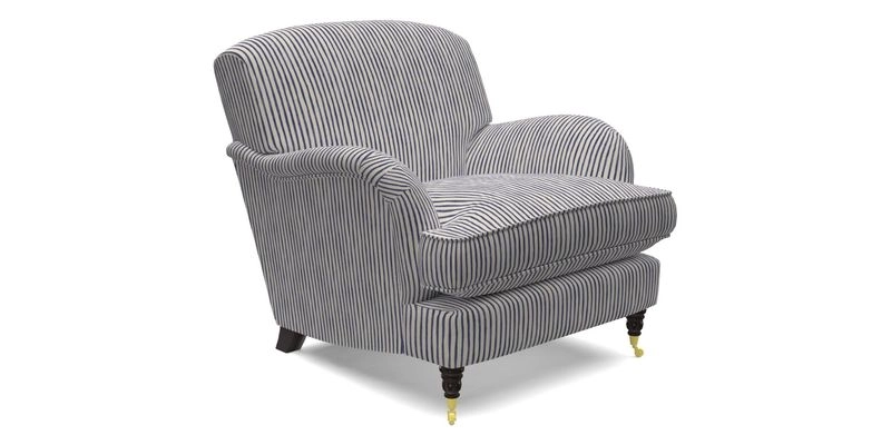 Kentwell Chair in Caroline Maria Applebee Collage Wildflowers with fringe in Sophie Bullion Currant