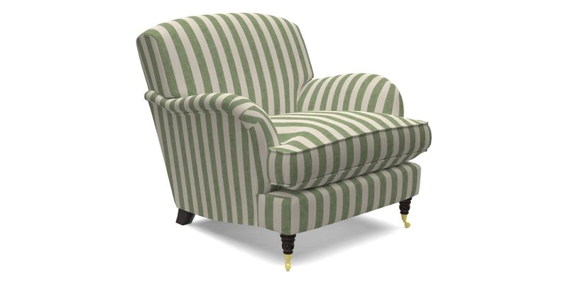 Kentwell Chair in Caroline Maria Applebee Collage Wildflowers with fringe in Sophie Bullion Currant