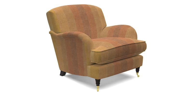 Kentwell Chair in Caroline Maria Applebee Collage Wildflowers with fringe in Sophie Bullion Currant