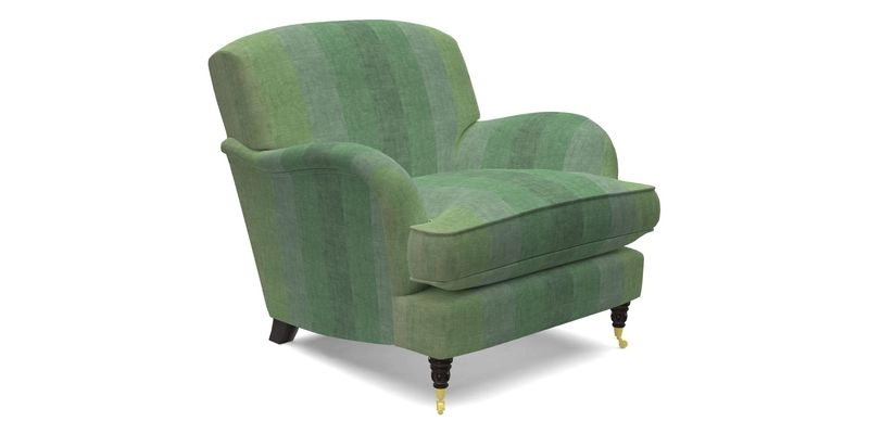 Kentwell Chair in Caroline Maria Applebee Collage Wildflowers with fringe in Sophie Bullion Currant