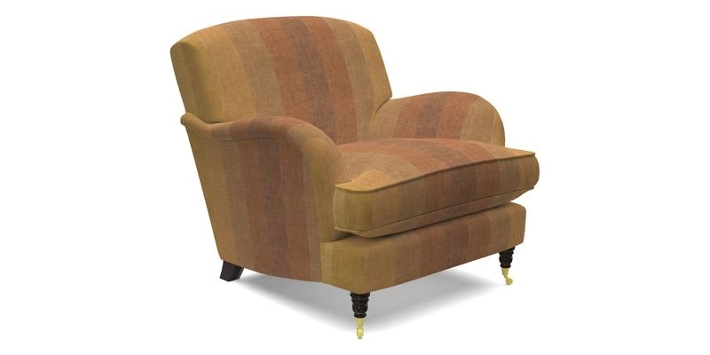 Kentwell Chair in Caroline Maria Applebee Collage Wildflowers with fringe in Sophie Bullion Currant