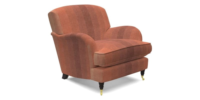 Kentwell Chair in Caroline Maria Applebee Collage Wildflowers with fringe in Sophie Bullion Currant