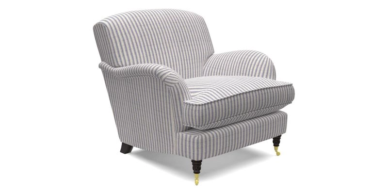 Kentwell Chair in Caroline Maria Applebee Collage Wildflowers with fringe in Sophie Bullion Currant