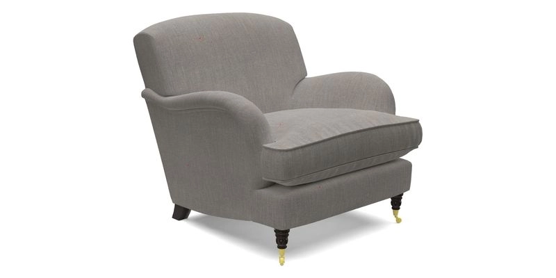 Kentwell Chair in Caroline Maria Applebee Collage Wildflowers with fringe in Sophie Bullion Currant