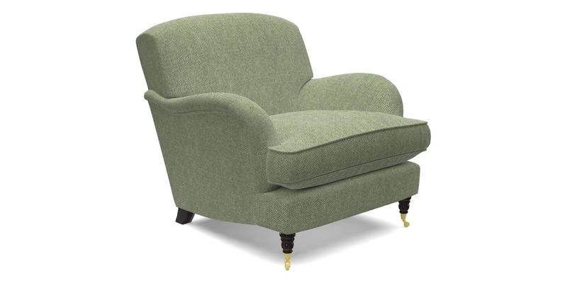 Kentwell Chair in Caroline Maria Applebee Collage Wildflowers with fringe in Sophie Bullion Currant