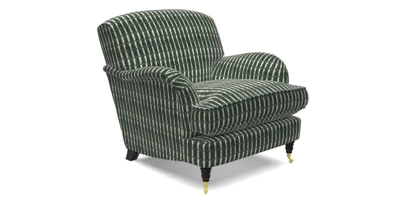 Kentwell Chair in Caroline Maria Applebee Collage Wildflowers with fringe in Sophie Bullion Currant