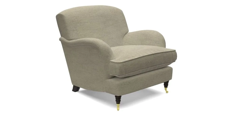 Kentwell Chair in Caroline Maria Applebee Collage Wildflowers with fringe in Sophie Bullion Currant