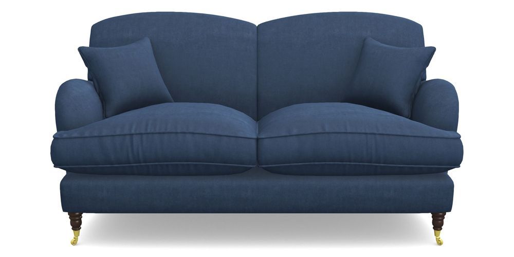 Product photograph of Kentwell 2 5 Seater 2 Hump Sofa In Clever Tough And Eco Velvet - Agean from Sofas and Stuff Limited