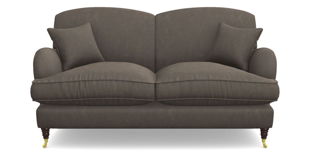 Product photograph of Kentwell 2 5 Seater 2 Hump Sofa In Clever Tough And Eco Velvet - Chrome from Sofas and Stuff Limited