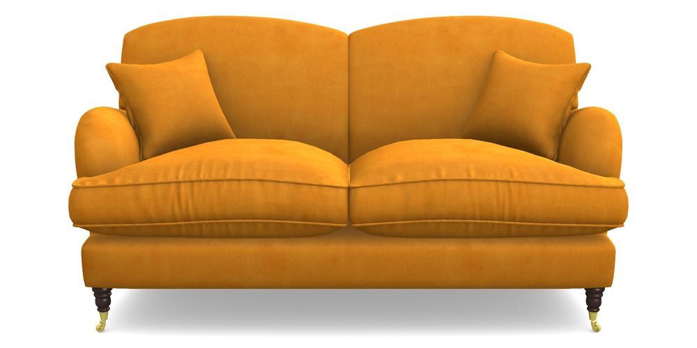 Product photograph of Kentwell 2 5 Seater 2 Hump Sofa In Clever Tough And Eco Velvet - Spice from Sofas and Stuff Limited