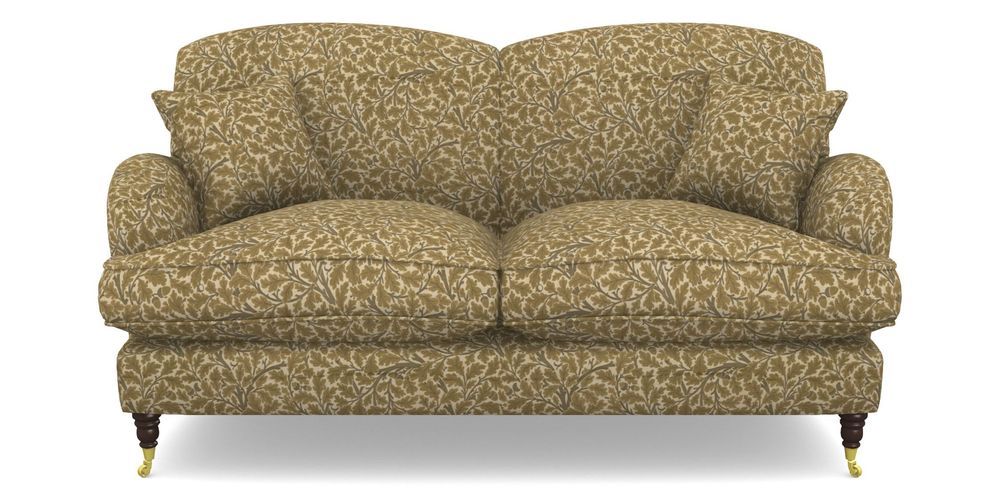 Product photograph of Kentwell 2 5 Seater 2 Hump Sofa In V A Drawn From Nature Collection - Oak Tree - Gold from Sofas and Stuff Limited