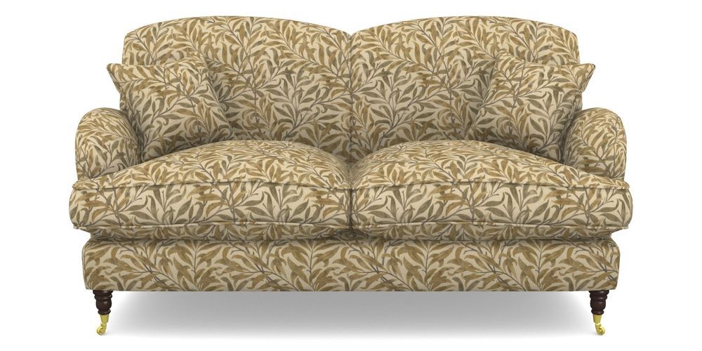 Product photograph of Kentwell 2 5 Seater 2 Hump Sofa In V A Drawn From Nature - Willow Bough Large - Gold from Sofas and Stuff Limited