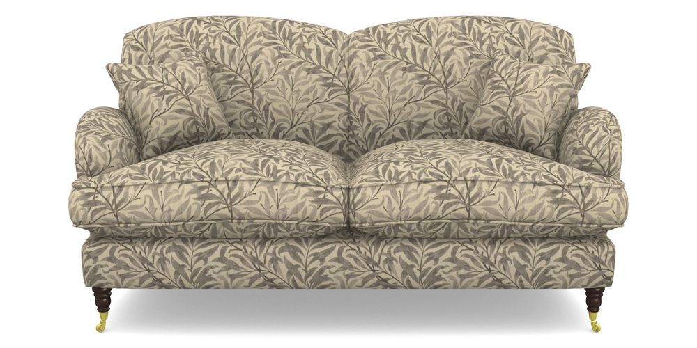 Product photograph of Kentwell 2 5 Seater 2 Hump Sofa In V A Drawn From Nature - Willow Bough Large - Grey from Sofas and Stuff Limited