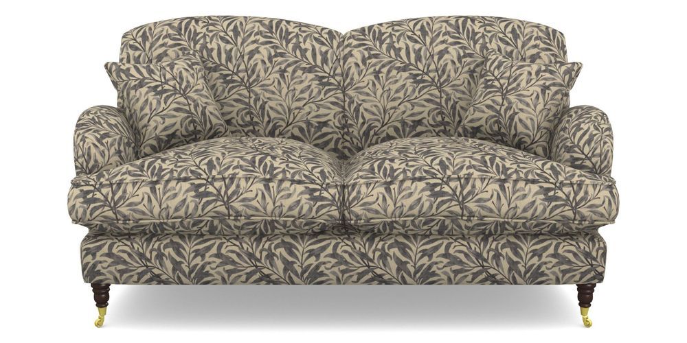 Product photograph of Kentwell 2 5 Seater 2 Hump Sofa In V A Drawn From Nature - Willow Bough Large - Navy from Sofas and Stuff Limited