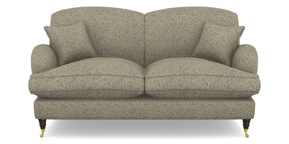 Product photograph of Kentwell 2 5 Seater 2 Hump Sofa In V A Drawn From Nature Collection - Willow - Duck Egg from Sofas and Stuff Limited