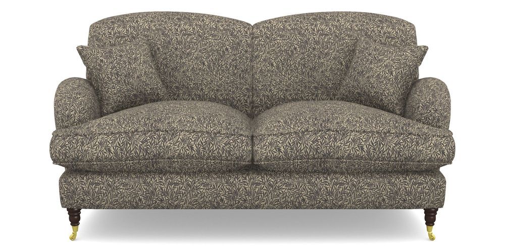 Product photograph of Kentwell 2 5 Seater 2 Hump Sofa In V A Drawn From Nature Collection - Willow - Navy from Sofas and Stuff Limited