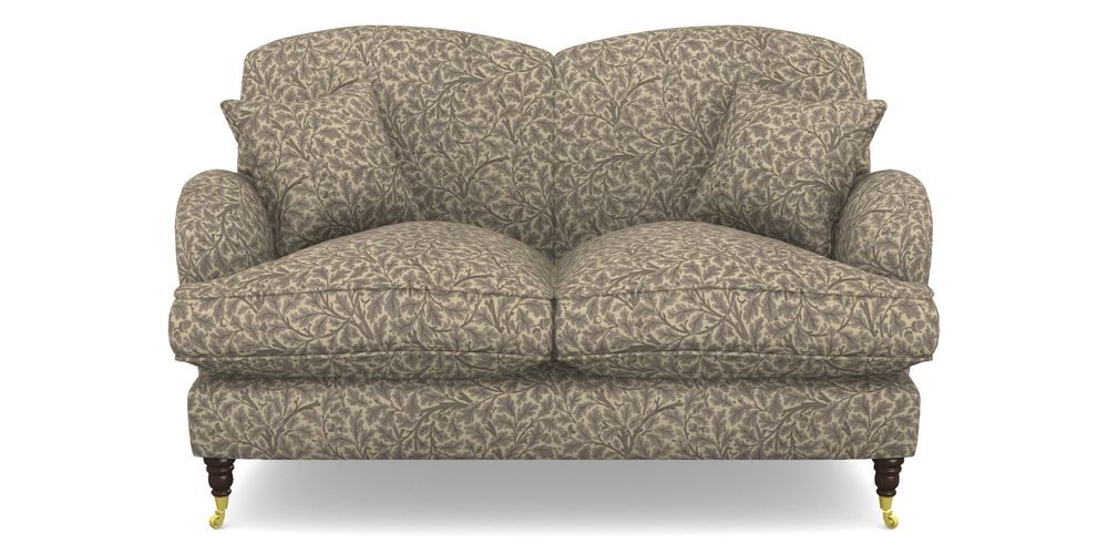 Product photograph of Kentwell 2 Seater 2 Hump Sofa In V A Drawn From Nature Collection - Oak Tree - Grey from Sofas and Stuff Limited