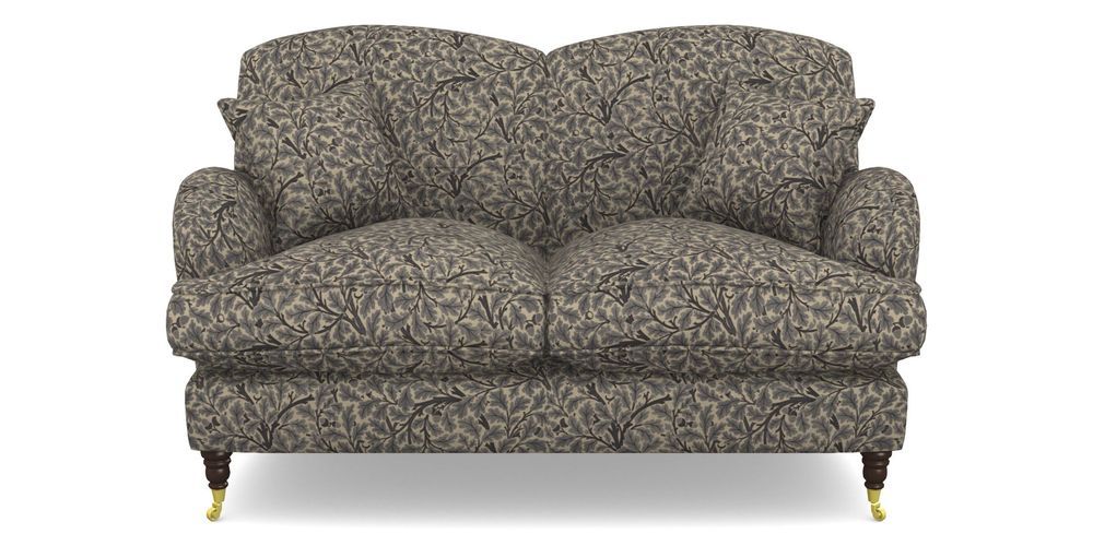 Product photograph of Kentwell 2 Seater 2 Hump Sofa In V A Drawn From Nature Collection - Oak Tree - Navy from Sofas and Stuff Limited