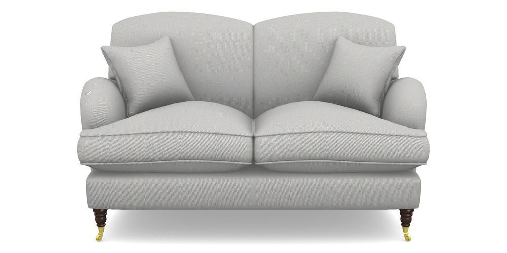 Product photograph of Kentwell 2 Seater 2 Hump Sofa In Two Tone Plain - Grey from Sofas and Stuff Limited