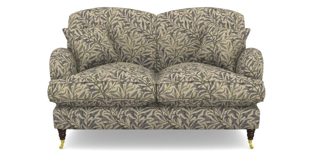 Product photograph of Kentwell 2 Seater 2 Hump Sofa In V A Drawn From Nature - Willow Bough Large - Duck Egg from Sofas and Stuff Limited