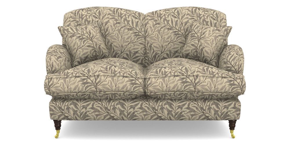 Product photograph of Kentwell 2 Seater 2 Hump Sofa In V A Drawn From Nature - Willow Bough Large - Grey from Sofas and Stuff Limited